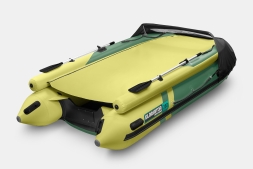 GLADIATOR E 380 X Expedition Зелено-оливковый моторная лодка ПВХ, фото 3