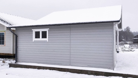 Навес для автомобилей с хозблоком РИЧМОНД Несущий каркас, фото 2