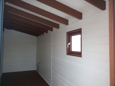 Навес для автомобилей с хозблоком РИЧМОНД Несущий каркас, фото 12