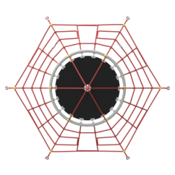 Канатная пирамида &quot;Ёлка&quot;, фото 3