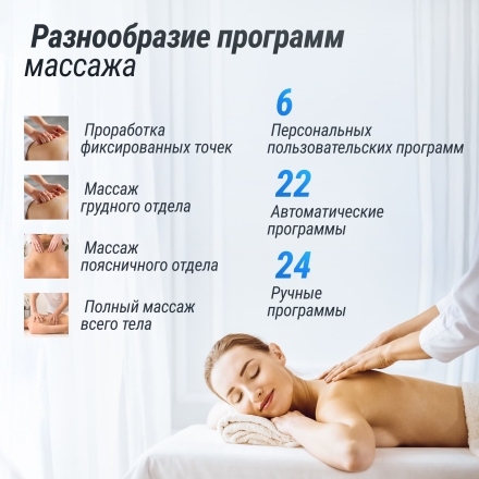 Массажное кресло UNIX Med Asteria Pearl, фото 16