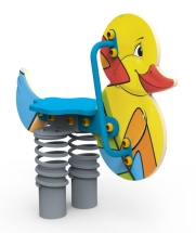 Качели на пружине «Уточка», паттерн "Фэнтази" КЧ040.02 Качели на пружине «Уточка», паттерн "Фэнтази" КЧ040.02