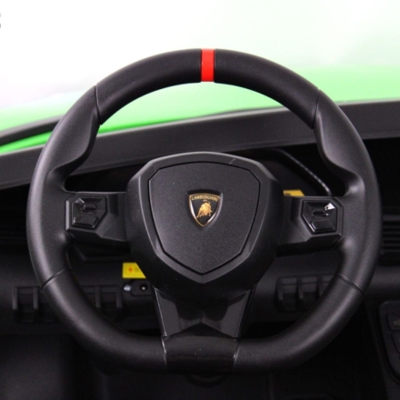 Электромобиль Lamborghini Aventador 24V A8803 зеленый, фото 10