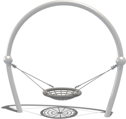 Качели гнездо Лувр КЧ500.00.1 для детских площадок, фото 2