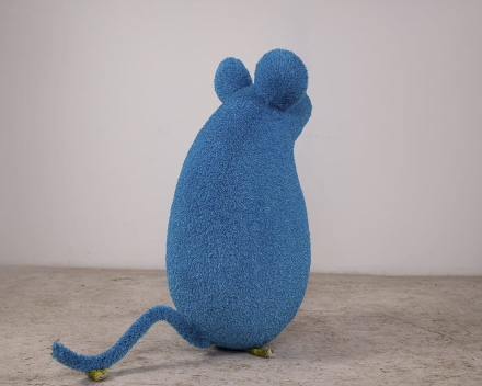 Топиари Мышка вертикальная, h=130 см - газон Eco, фото 3