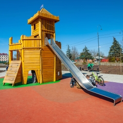Игровой комплекс Эко VST 0017 для детской площадки, фото 3 Игровой комплекс Эко VST 0017 для детской площадки, фото 3