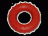 Изображение товара Эспандер кистевой кольцо с шипами, резина, нагрузка 25кг