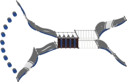 Спортивно-игровой комплекс Сердолик Fairytale СРО008.00.2 для улицы, фото 3