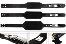 Пояс атлетический с карабином 60/150 мм 2-слойный