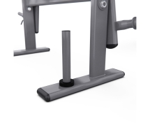 Скамья со стойками под штангу DFC D703 PRO с партой для бицепса