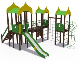 Детский игровой комплекс Поляна ДИО 08010, фото 1