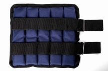 Утяжелитель на ноги 2х3 кг, синий (груз 500 г - 12 шт., металл) Утяжелитель на ноги 2х3 кг, синий (груз 500 г - 12 шт., металл)