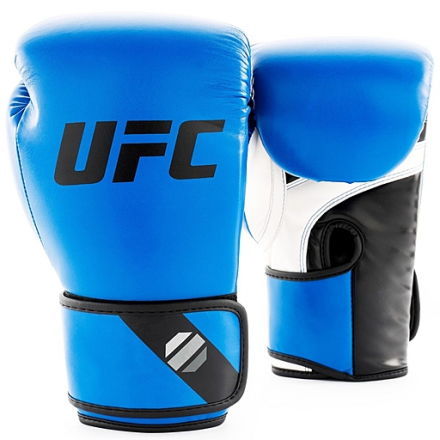 (UFC Перчатки тренировочные для спарринга голубые - 12 Oz), фото 1