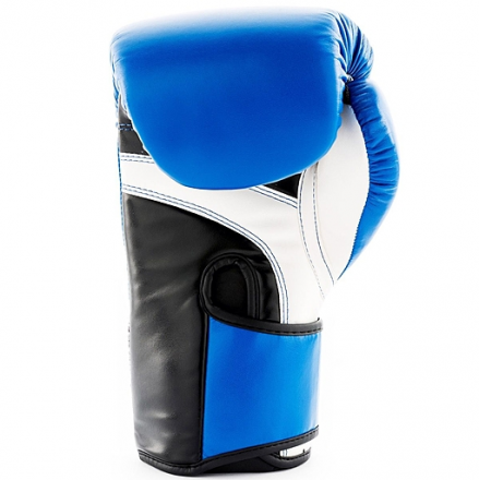 (UFC Перчатки тренировочные для спарринга голубые - 12 Oz), фото 4