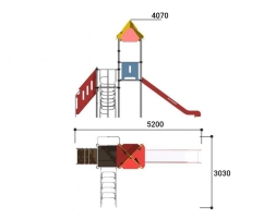 Игровой комплекс Romana 101.03.09, фото 4