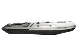 YACHTMAN-320 НДНД (Яхтман) белый-черный (лодка ПВХ нднд под мотор с усилением), фото 4