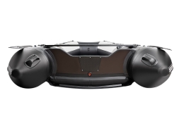 YACHTMAN-320 НДНД (Яхтман) белый-черный (лодка ПВХ нднд под мотор с усилением), фото 6