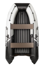 YACHTMAN-320 НДНД (Яхтман) белый-черный (лодка ПВХ нднд под мотор с усилением)