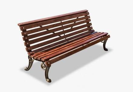 Скамейка чугунная &quot;Морская 1.8&quot;, фото 1