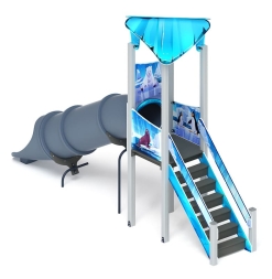 Горка Волшебный город (Снежная королева) - ИО 44.19.01-02 - Тоннельная прямая Н=1500, фото 2