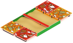 Песочница с крышкой большая (Рыбы) - ИО 5.01.14-01, фото 2