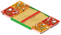 Песочница с крышкой большая (Рыбы) - ИО 5.01.14-01, фото 3