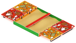 Песочница с крышкой большая (Рыбы) - ИО 5.01.14-01, фото 1