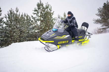 Мини-снегоход БУРЛАК Азимут 20 л.с., фото 7