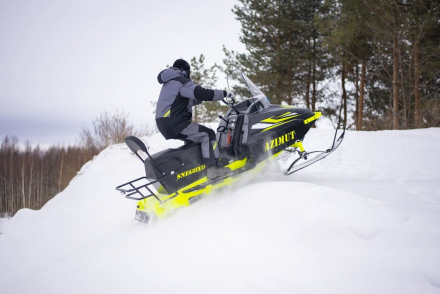 Мини-снегоход БУРЛАК Азимут 20 л.с., фото 6