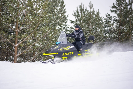 Мини-снегоход БУРЛАК Азимут 20 л.с., фото 5