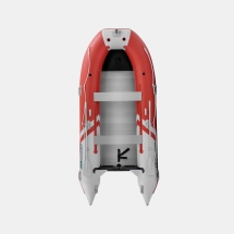 Gladiator C 400 AL ACTIVE Красно-белый моторная лодка ПВХ Алюминиевый пайол