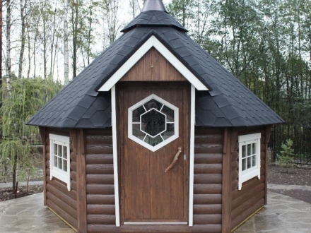 Гриль домик АЛЗАМАЙ, фото 1