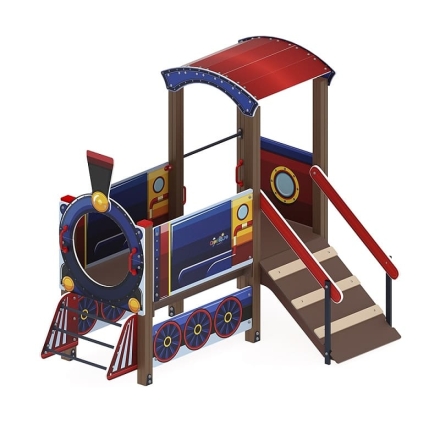 Паровозик (синий) - Беседка - МФ 10.03.05-01, фото 3