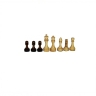 Изображение товара Фигуры шахматные обиходные, деревянные, лакированные