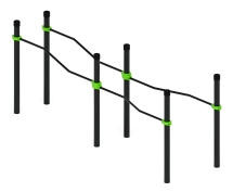 Воркаут ЛОВ 108 зеленый ВТ 102.17-02 Воркаут ЛОВ 108 зеленый ВТ 102.17-02