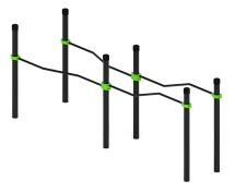 Воркаут ЛОВ 108 зеленый ВТ 102.17-02 Воркаут ЛОВ 108 зеленый ВТ 102.17-02