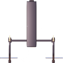 A3040 RUS Скамья стойка для французского жима
