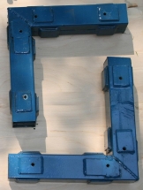 Ворота гандбольные/минифутбольные стальные улучшенные, пара