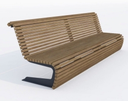 Скамейка TORUDA 4 - 1,5 м, фото 4