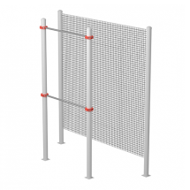 Мишень на стойках квадратная для инвалидов для норм ГТО S77 IronKing Мишень на стойках квадратная для инвалидов для норм ГТО S77 IronKing