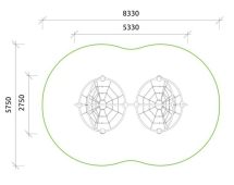 Фигура для лазания TORUDA 051 Фигура для лазания TORUDA 051