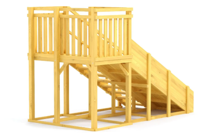 Зимняя горка Савушка Зима Wood 3, фото 4