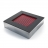 Батут квадратной формы, антивандальный, для детских площадок, цвет черный/красный – S1000-3020/9005