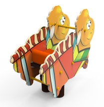 Качели на пружине «Овечка», паттерн "Этник" КЧ041.01 Качели на пружине «Овечка», паттерн "Этник" КЧ041.01