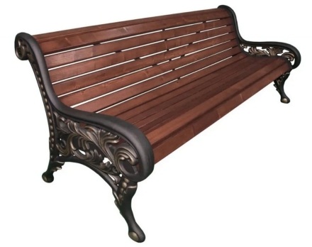 Скамейка парковая Новая Москва, Лиственница 2 м, фото 1