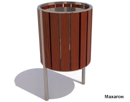 Урна уличная круглая Марсель, фото 3 Урна уличная круглая Марсель, фото 3
