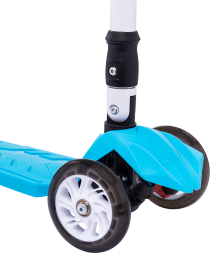 Самокат 3-колесный Smart 3D, 120/80 мм, синий, фото 5