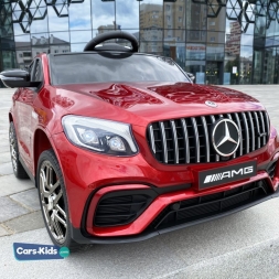 Электромобиль Mercedes Benz GLC63 AMG QLS-5688 красный, фото 3