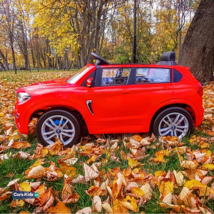 Электромобиль BMW X5M Z6661R красный, фото 7