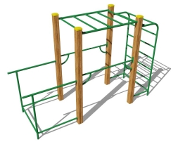 Рукоход 09003 для детской спортивной площадки, фото 1